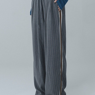 休闲条纹裤 avril 韩国设计师品牌新品 25FW mars