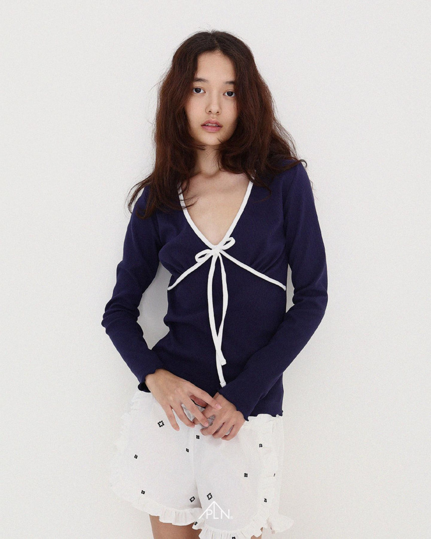 娃娃领韩国长袖女洋气