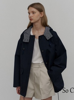 【现货清仓】Cially韩国代购URAGO外套宽松连帽 不支持退换