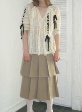 sinoon 25fw 韩国设计师品牌新品V领套头毛衣