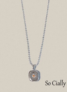 So Cially | PARTEZ 23夏韩国设计师品牌希望象征吊牌项链