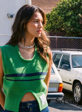 So Cially | VITALSIGN 23夏韩国设计师品牌cut个性针织背心