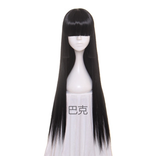 狂赌之渊 蛇喰梦子 黑色平刘海 齐刘海 三刀齐 cosplay假发 假毛