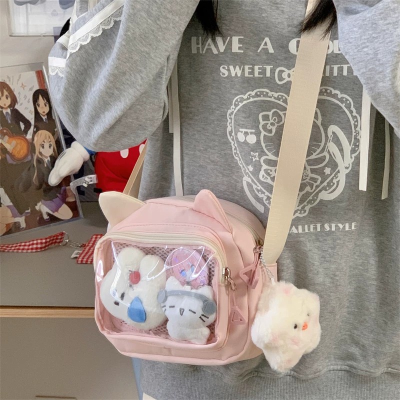 儿童包小学生吧唧痛包单肩包外出小背包女孩中大童洋气可爱斜挎包