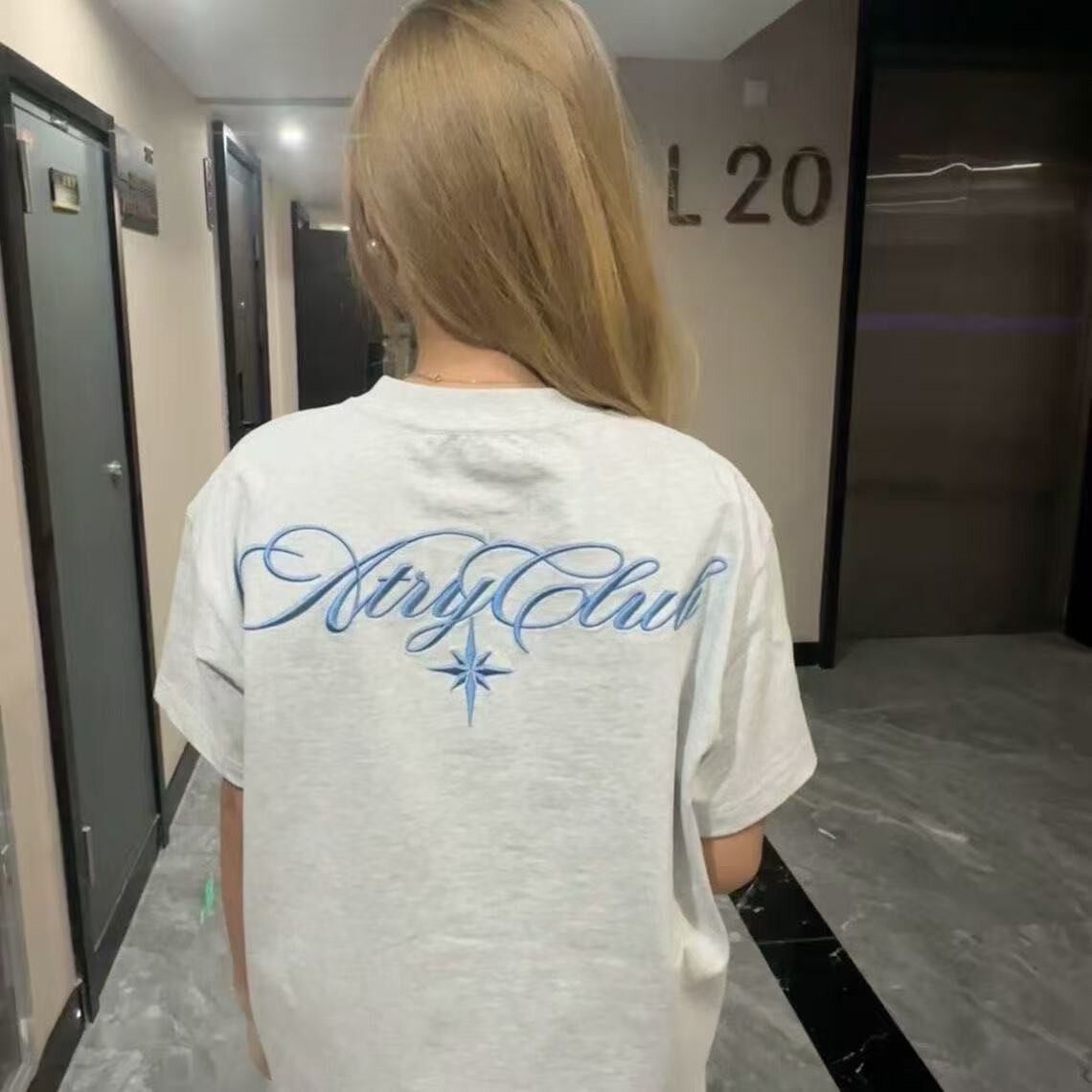 潮牌美式高街女学生刺绣短