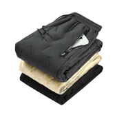 子男宽松运动棉裤 羊羔绒裤 大码 加绒加厚休闲裤 保暖长裤 冬季 子男士