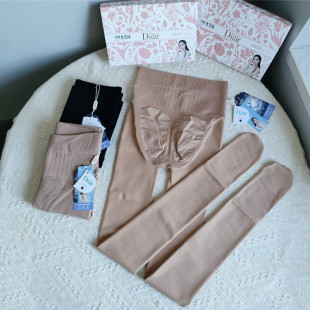 袜女2806 加绒打底连裤 Diear兰梦迪2803 秋冬薄绒收腹提臀水光袜