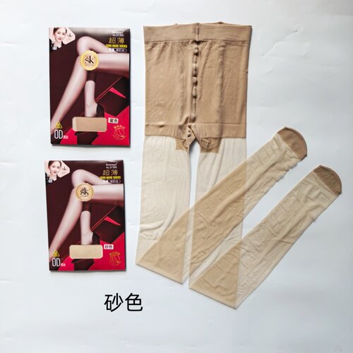 sk零感裸肌袜0D丝袜脚尖加固女