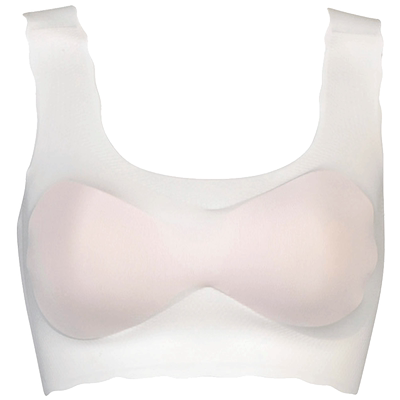 华歌尔无痕一片式少女背心文胸