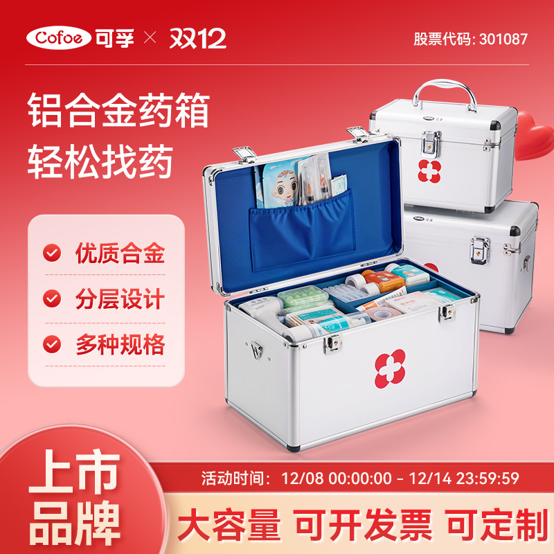 大容量医药箱家用国家标准医疗急救公司应急药包全套常备药一整套