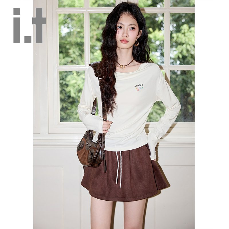 CHOCOOLATEit时尚纯色休闲风长袖