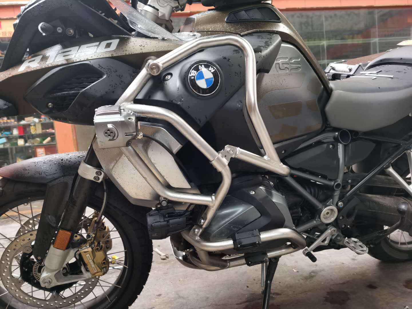 适用宝马R1250GS ADV adventure 2020-2025护杠保险杠油箱加强杠
