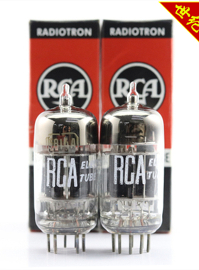 精选配对全新美国原盒RCA 5814A/12AU7/ECC82 斜方环三云母电子管