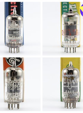 全新多种品牌 ECC85/6H1N/6AQ8带圆环黑/灰屏夹钢板ecc85电子管