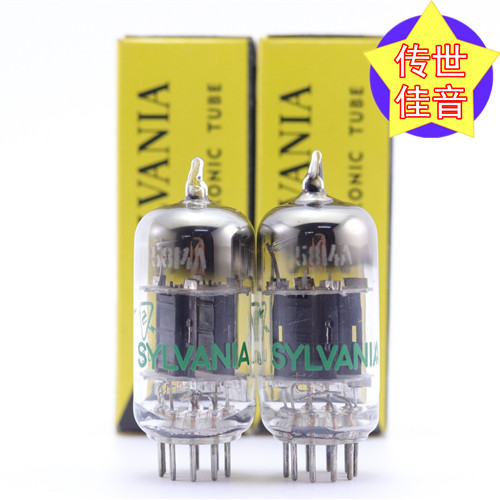 精选配对全新美国原盒喜万年 5814A/12AU7/ECC82带方环5814电子管 - 封面