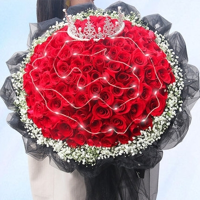 泸州江阳区东门口肖巷子华润万象汇巴士花园纳溪红玫瑰生日鲜花店