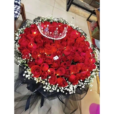 南京玄武区仙鹤门新天地广场徐庄软件园红庙街区红玫瑰生日鲜花店