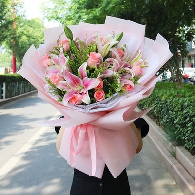 嘉祥县大张楼卧龙山纸坊新挑河乡疃里镇金屯四中红玫瑰生日鲜花店