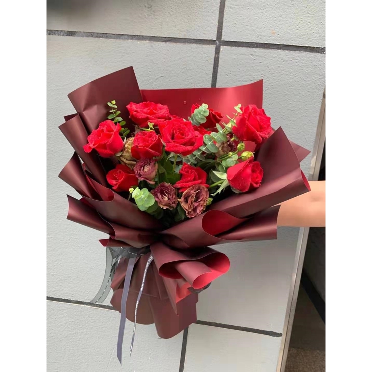 台山市水步大江镇广海镇海宴镇中环广场东门南门红玫瑰生日鲜花店
