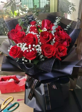 大英县金元街卓筒大道蓬莱公园蓬莱镇白鹤公园红玫瑰生日鲜花店