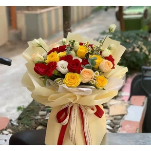 成都金牛区中海国际火车站北较场金牛万达广场红玫瑰生日鲜花店