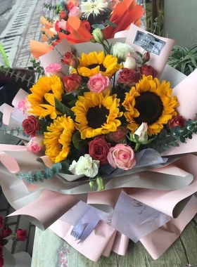 南京浦口区明发城市广场威尼斯水城汤泉社区红玫瑰生日鲜花店