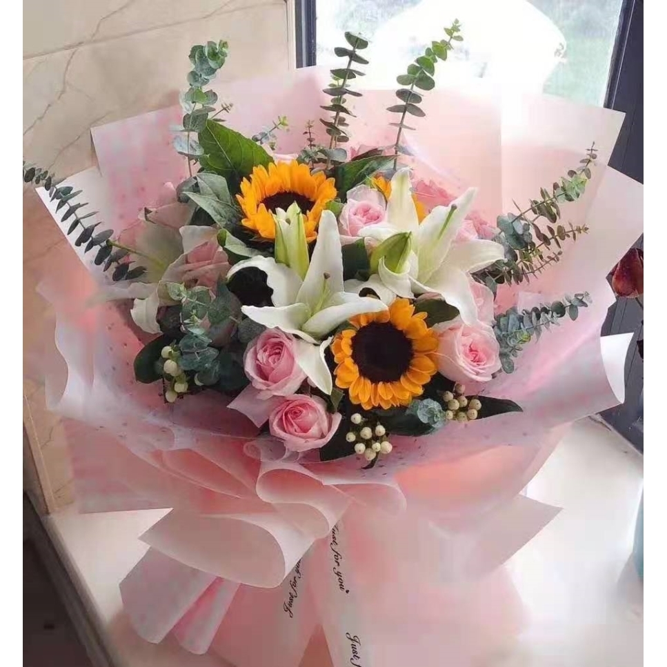 成都金牛区李家沱北门大桥火车北站高笋塘荷花池红玫瑰生日鲜花店