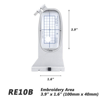 塑料绣花框适配真善美Janome 400E 450E 500E 550E Elna 830L等