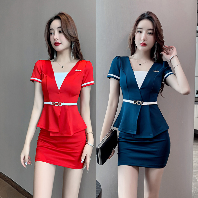 spa养生会所制服泰式足疗技师工作服技师服套装长裤酒店桑拿工衣
