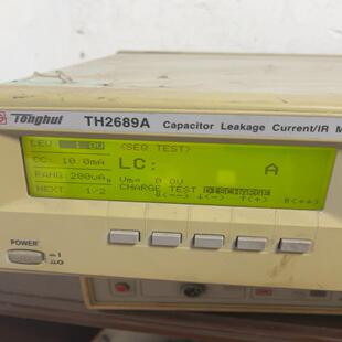 同惠TH2689A电解电容漏电测试仪成色如图议价 南风商行