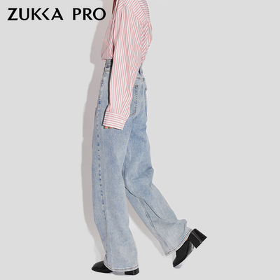 ZUKKAPRO卓卡直筒牛仔裤
