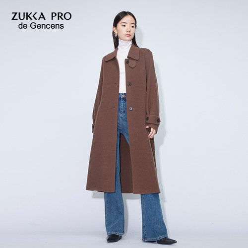 长款大衣女士秋冬中长款