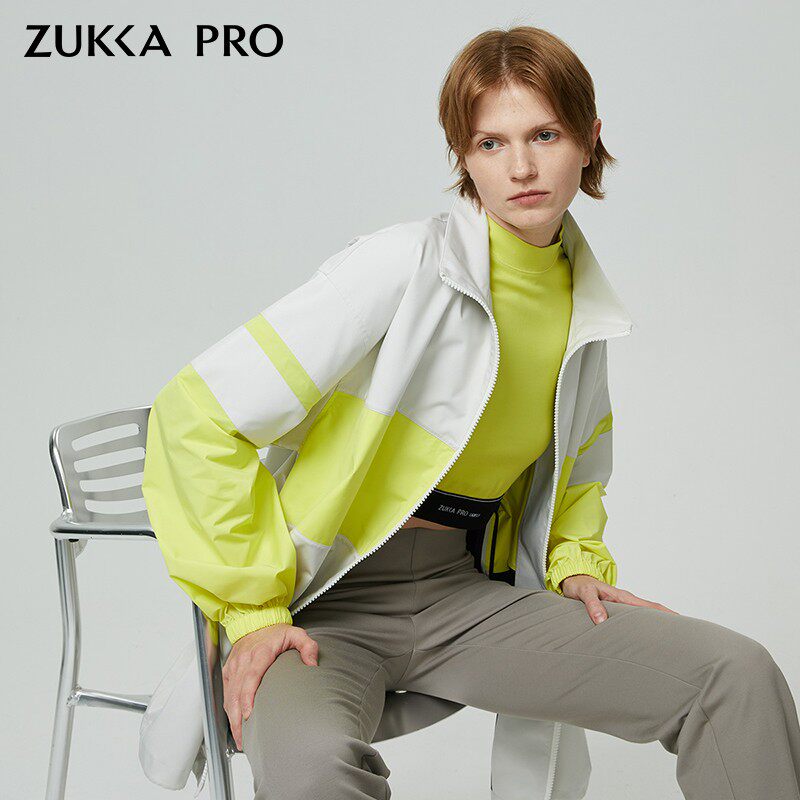 ZUKKA PRO卓卡休闲外套新款秋运动夹克时尚设计感小众女装