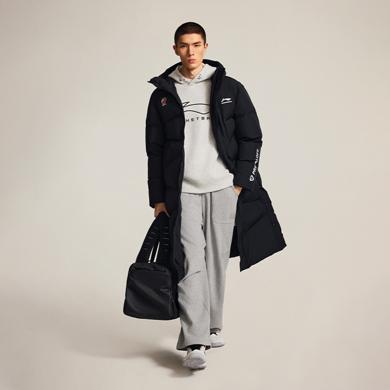 李宁长款棉服男款2025冬新款CBA专业篮球系列运动大衣外套,运动服/休闲服装,运动棉衣,淘宝优惠券,粉丝福利购,淘宝优惠卷