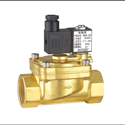 圆星余姚仪表四厂先导式电磁阀RSQ-15 20 25 32 40 50 黄铜