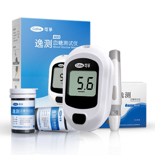 可孚逸测A03血糖测试仪查血糖家用高精准的试纸条100片通用测糖仪