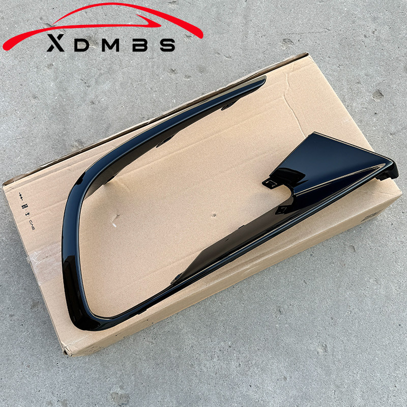 适用于比亚迪汉EV汉DM-i前保险杠左右装饰条黑色装饰条装饰板原装