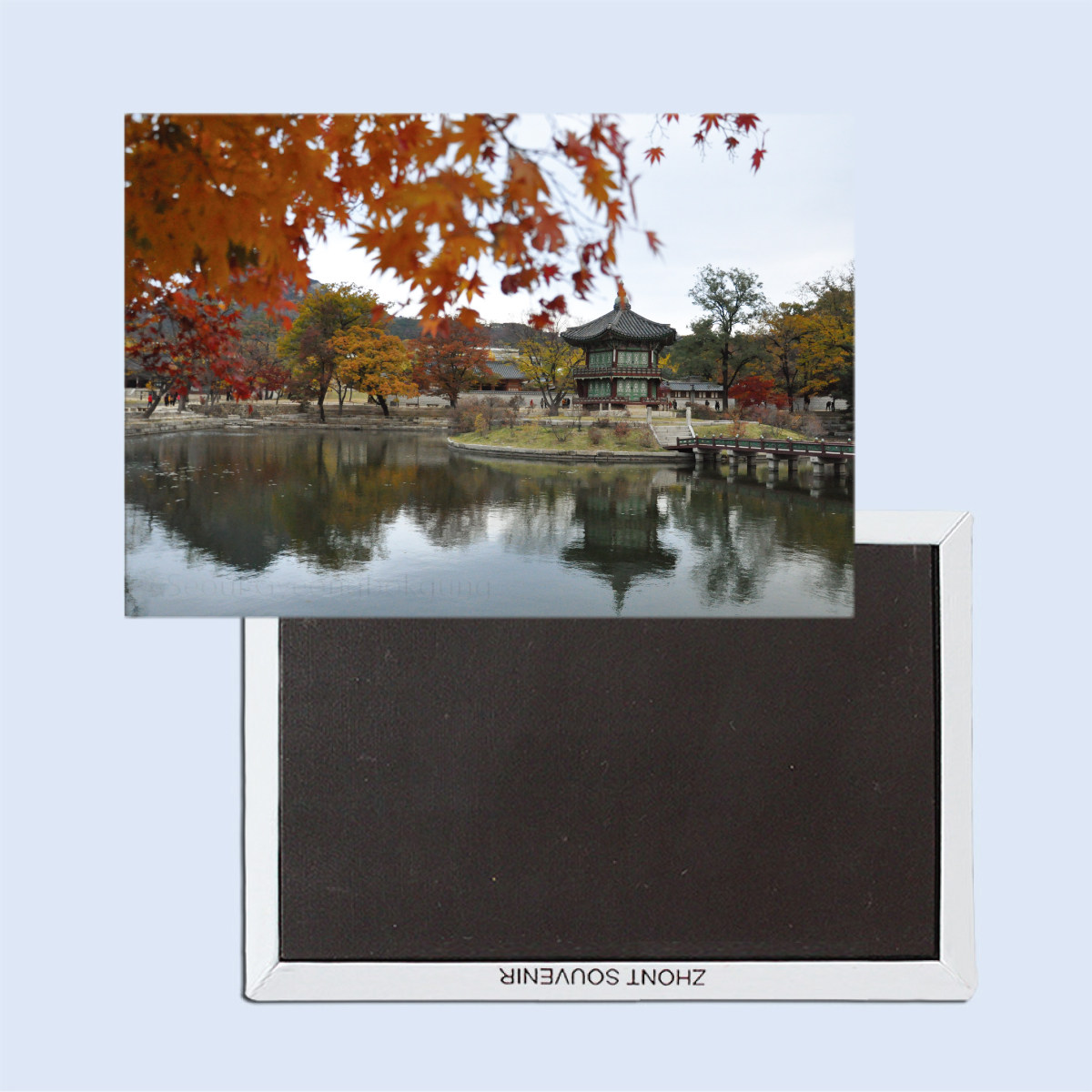 韩国首尔景福宫旅游纪念品磁性冰箱贴创意磁贴纪念品5620可爱礼品