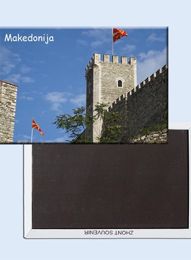 冰箱贴 马其顿美景 创意磁贴 旅行纪念品 家居磁铁21448