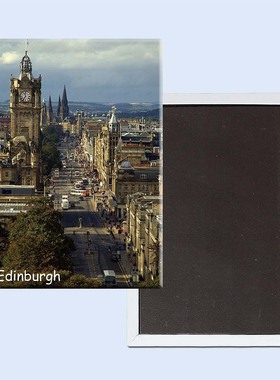 欧洲冰箱贴 英国文化古城爱丁堡创意磁贴 旅行纪念品21080