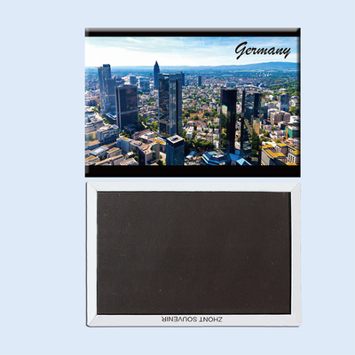 德国 法兰克福德国商务中心摩天大楼 壮观景象 磁性冰箱贴 22809