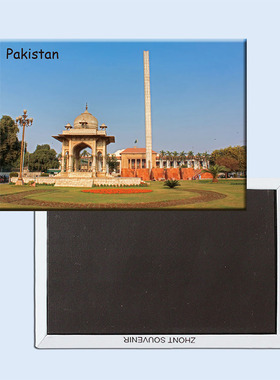 巴基斯坦美景 创意磁性冰箱贴 旅行纪念品 家居纪念磁贴21398