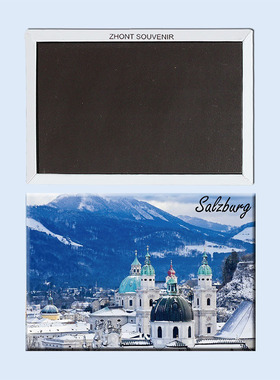 卡通奥地利美景 萨尔茨堡 磁性冰箱贴 导游礼物  22521个性创意