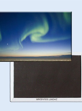 北极光 美丽夜景 创意磁性冰箱贴 旅行纪念品 家居21522