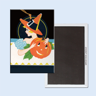 卡通瑞典复活节性感女巫的剪贴画 复古怀旧冰箱贴24148个性创意