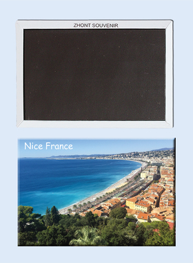 卡通法国 尼斯 美丽海岸 磁性冰箱贴 旅行纪念品 21458个性创意