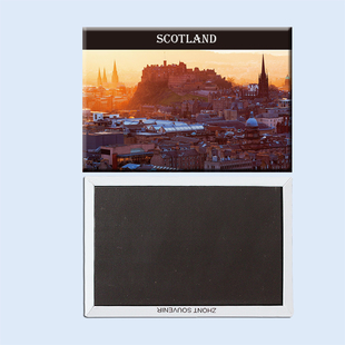 英国 爱丁堡城堡磁性冰箱贴 旅行纪念品  导游礼物22938