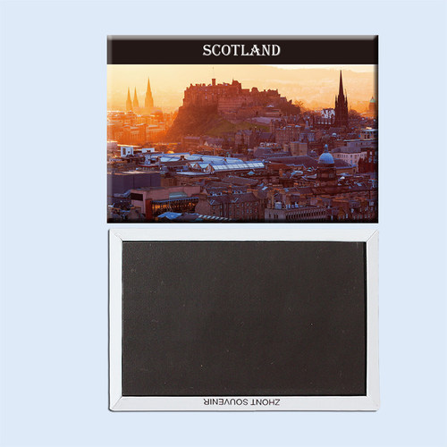 英国 爱丁堡城堡磁性冰箱贴 旅行纪念品  导游礼物22938