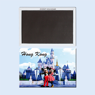中国 香港 迪士尼乐园 磁性冰箱贴 旅行纪念品 米奇米妮 21968