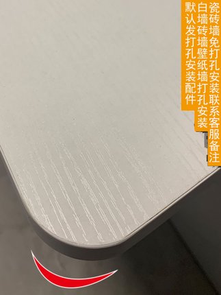 实木壁挂折叠桌家用小户型餐桌挂墙桌连壁桌厨房台面简约墙上饭u.